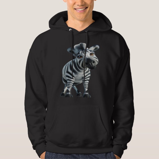 Cute Zebra Hoodie (Front)