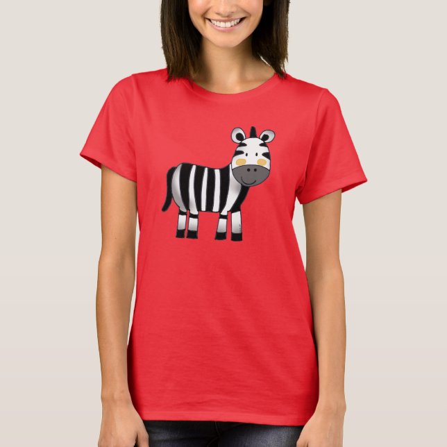 cute zebra T-Shirt (Front)