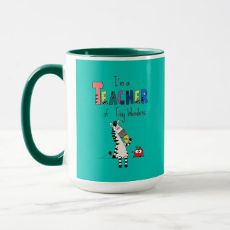 Cute Zebra Teacher  Mug