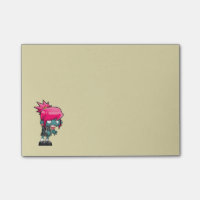 Cute Zombie Girl Illustration