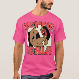 Cute Zombie Koala Funny Halloween Zombie Animals T-Shirt