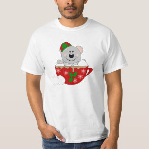 Cutelyn Christmas Mug Koala Bear T-Shirt