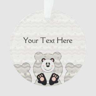 Cutelyn Panda Bear Ornament