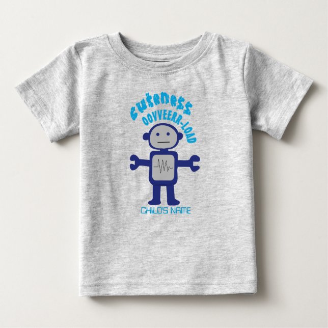 Cuteness Overload Baby T-Shirt (Front)