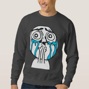 Cuteness Overload Cute Rage Face Meme Sweatshirt