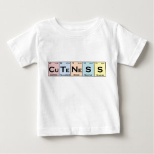 CuTeNeSS periodic elements infant tee