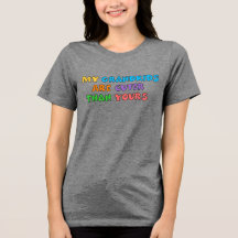 Cuter Grandkids Women's Tri-Blend T-