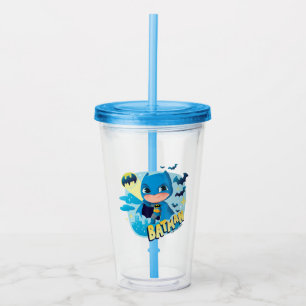 Cuter Than Cute Batman Acrylic Tumbler