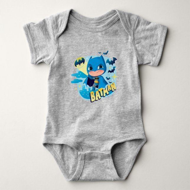 Cuter Than Cute Batman Baby Bodysuit (Front)
