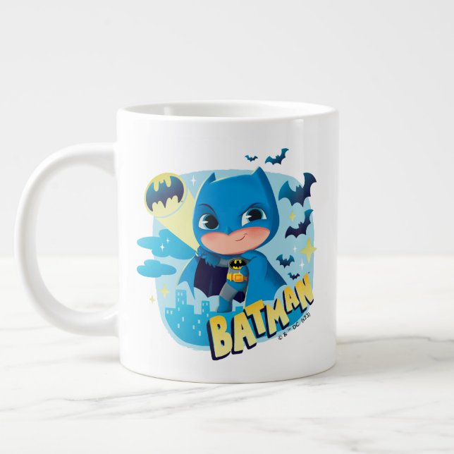 Cuter Than Cute Batman Large Coffee Mug (Left)