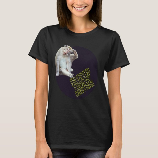 Cuter Than My Brother T-Shirt (Front)