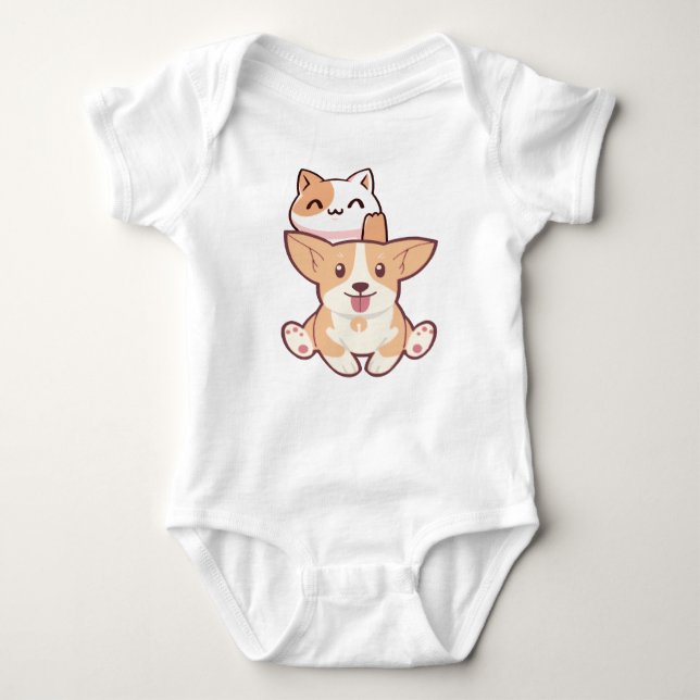 cutest babies baby bodysuit (Front)
