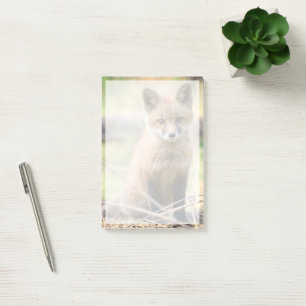 Cutest Baby Animals Baby Fox Post-it Notes