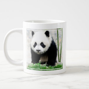 Cutest Baby Animals Baby Panda Bear Large Coffee Mug