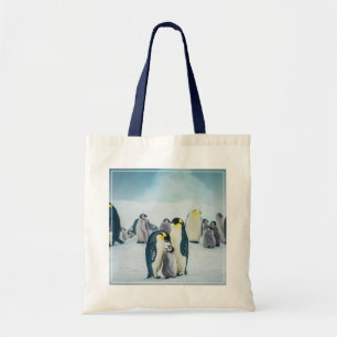 Cutest Baby Animals Baby Penguin Feeding Tote Bag