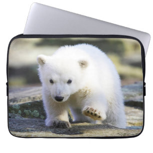 Cutest Baby Animals   Baby Polar Bear Laptop Sleeve