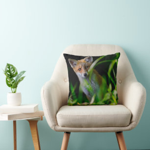 Cutest Baby Animals Baby Red Fox Cushion