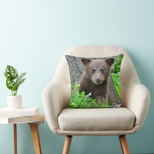 Cutest Baby Animals | Brown Bear Cub Cushion (Chair)