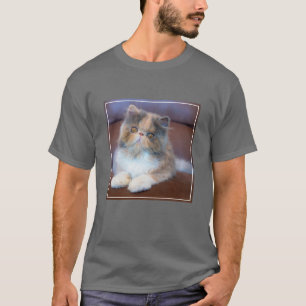 Cutest Baby Animals Calico Persian Kitten T-Shirt