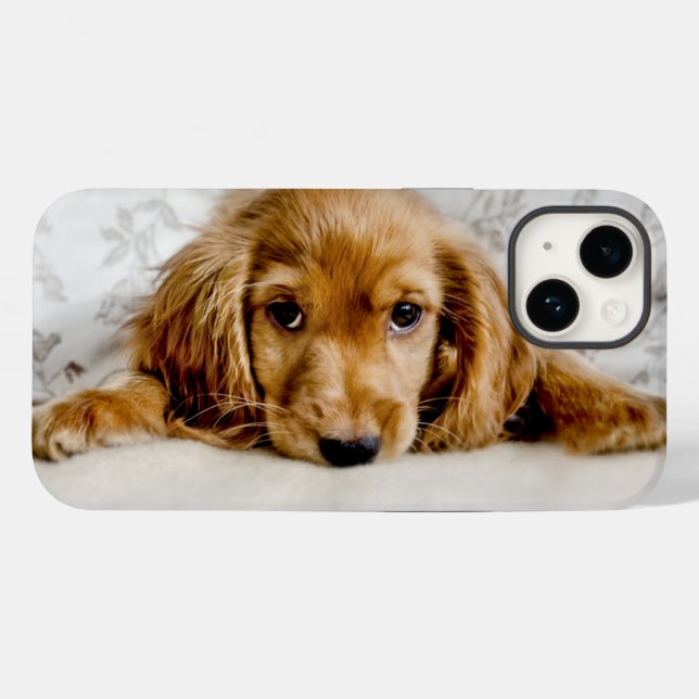 Cutest Baby Animals | Cocker Spaniel Puppy Case-Mate iPhone Case (Back (Horizontal))