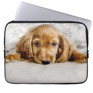 Cutest Baby Animals Cocker Spaniel Puppy Laptop Sleeve