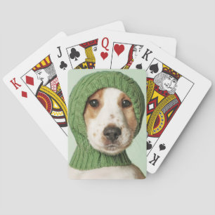 Cutest Baby Animals Cocker Spaniel Puppy Playing Cards