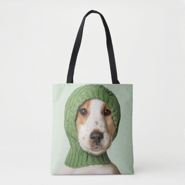 Cutest Baby Animals | Cocker Spaniel Puppy Tote Bag (Front)