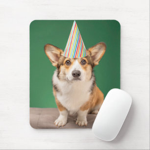 Cutest Baby Animals   Corgi Birthday Puppy Mouse Pad