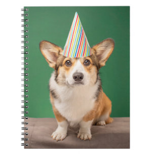 Cutest Baby Animals Corgi Birthday Puppy Notebook