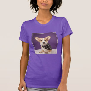 Cutest Baby Animals Corgi Puppy Skull Bandanna T-Shirt