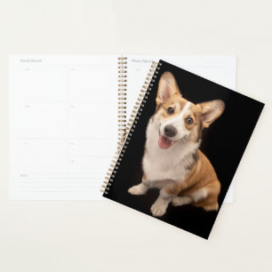 Cutest Baby Animals Corgi Puppy Smile Planner