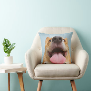 Cutest Baby Animals Corgi Tongue Cushion