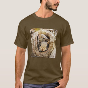 Cutest Baby Animals Curious Baby Squirrels T-Shirt
