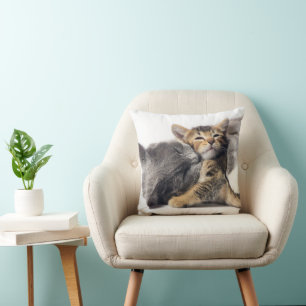 Cutest Baby Animals Cute Kitten Hug Cushion