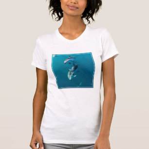 Cutest Baby Animals   Dolphin Family T-Shirt