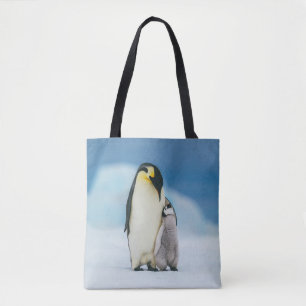 Cutest Baby Animals Emperor Penguin Chick Tote Bag