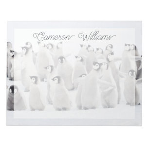Cutest Baby Animals   Emperor Penguin Chicks Notepad