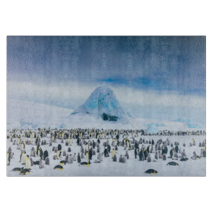 Cutest Baby Animals   Emperor Penguin Colony Cutting Board