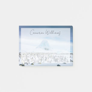 Cutest Baby Animals Emperor Penguin Colony Post-it Notes