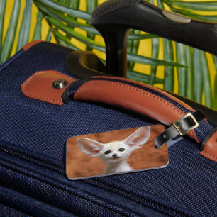 Cutest Baby Animals   Fennec Fox Pup Luggage Tag