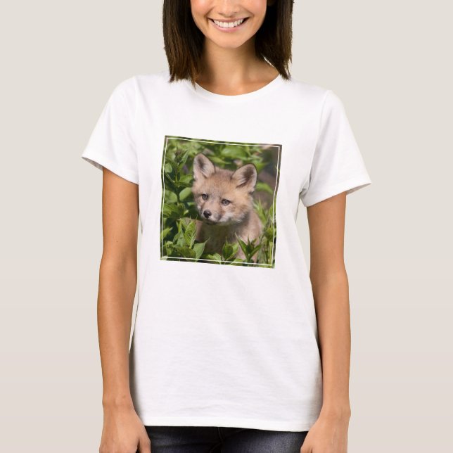 Cutest Baby Animals | Fox Kit T-Shirt (Front)