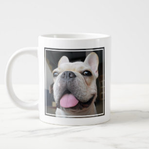 Cutest Baby Animals   French Bulldog Face Large Coffee Mug