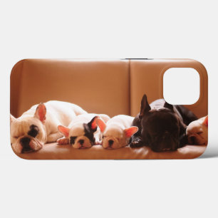 Cutest Baby Animals   French Bulldog Family iPhone 13 Case