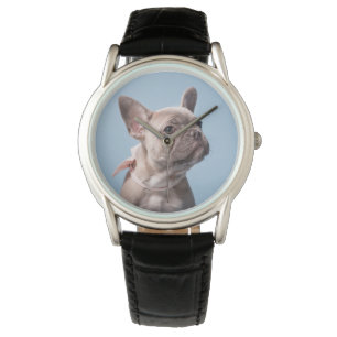 Cutest Baby Animals French Bulldog Pink Bow Watch