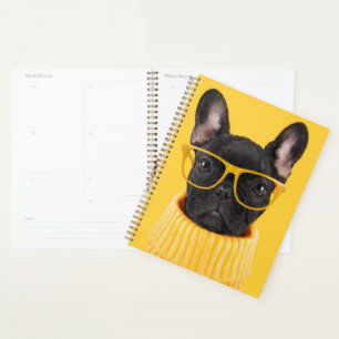 Cutest Baby Animals French Bulldog Sunglasses Planner