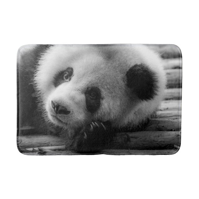 Cutest Baby Animals | Giant Panda Bear Cub Bath Mat (Front)