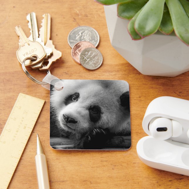 Cutest Baby Animals | Giant Panda Bear Cub Key Ring (Desk)
