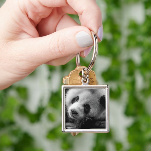 Cutest Baby Animals | Giant Panda Bear Cub Key Ring (Hand)