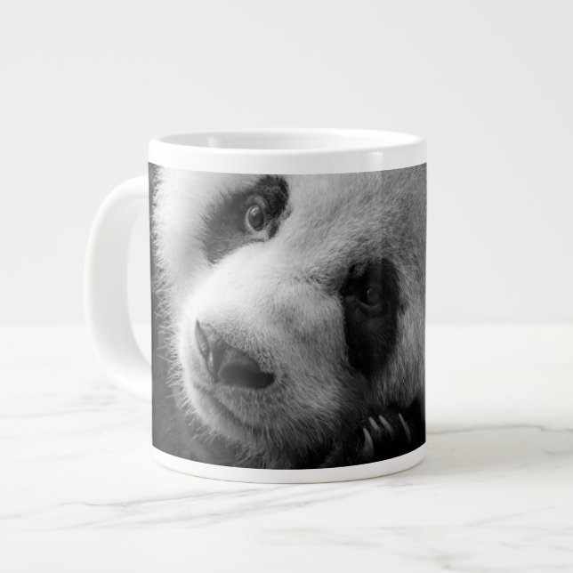 Cutest Baby Animals | Giant Panda Bear Cub Large Coffee Mug (Front Left)