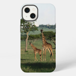 Cutest Baby Animals Giraffe Calf & Mama iPhone 13 Case